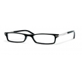 MATTE SILVER/BLACK FULL FRAME READERS WITH NARROW LENS SIZE